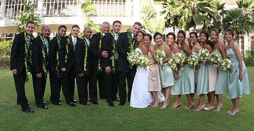 Hawaiian Style Wedding Ceremony